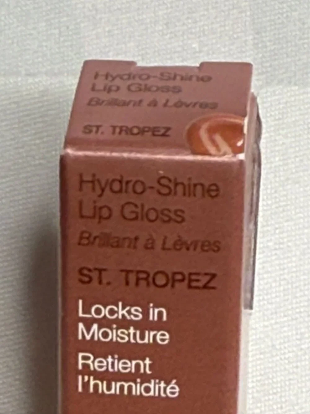 Mineral Fusion Hydro-Shine Lip Gloss St. Tropez 0.15 oz Vegan Clean Beauty